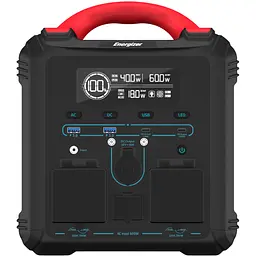 Зарядна станція Energizer 700Вт (551 Вт/г) AC, LMFP,MPPT,USB-C PD 100Вт