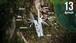 Мультитул Ganzo Multi Tool (G112), Сріблястий - мініатюра 18