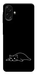 TPU чохол Demsky Lazy cat для Samsung Galaxy A07