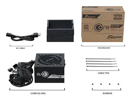 Блок живлення Seasonic Core 650W ATX 3.1 80+ Gold (CORE GC-650 ATX31) - мініатюра 14