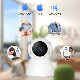 IP-камера поворотна XON SmartCam Wi-Fi 1080P (VTWEW21YW 3671) Біла - мініатюра 9