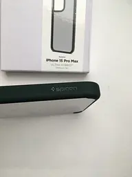 Оригінальний протиударний чохол для iPhone 15 Pro Max (6.7") Spigen Ultra Hybrid Frost Green ACS06569 - мініатюра 6