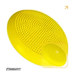 Балансувальна масажна подушка EasyFit жовта