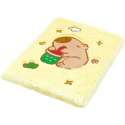 Блокнот А5 ZiBi Capybara 22 Kids Line плюшевий клітинка 80 аркушів (ZB.700043) - мініатюра 7
