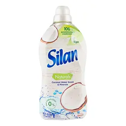 Ополіскувач-кондиціонер для білизни Silan Naturals Coconut Water Scent&Minerals, 1364 мл - мініатюра 2