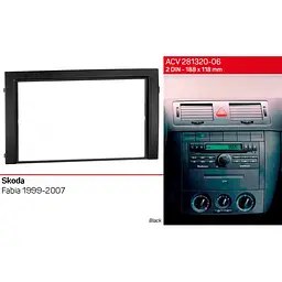 Перехідна рамка Skoda Fabia ACV 281340-06 - мініатюра 4