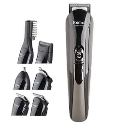 Машинка для стрижки Kemei KM-600 11в1 - мініатюра 3