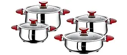 Набір посуду O.M.S. Collection 1036-Red 8 предметів