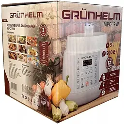 Мультиварка-скороварка Grunhelm MРC-19W (121511) - мініатюра 2