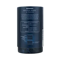 Набір ерекційних кілець Boners Buffer Rings, 3 шт - мініатюра 13