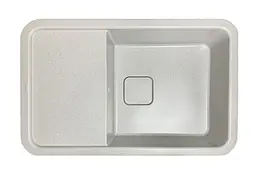 Кухонна мийка Adamant EXISTENCE old stone 775x505x190 мм, з крилом 77,5 см