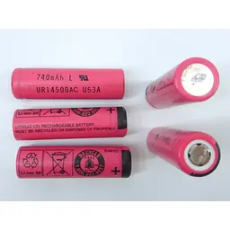Акумулятор Sanyo UR14500AC Li-ion 14500 740 mAh 1.52 А depacked - мініатюра 6