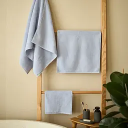 Рушник MBM HOME Теплі дюни 30x50 см світло-блакитний (BT-19 S LIGHT BLUE) - мініатюра 11