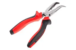 Довгогубці вигнуті Intertool 180 мм фосфат NT-0148 - мініатюра 2