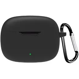 Чохол-накладка DK для JBL Wave Beam Silicone Candy Friendly з карабіном (016052) (black)