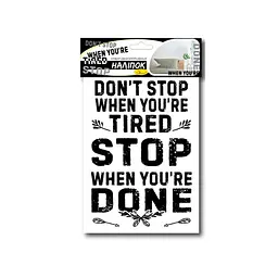 Набір декоративних наліпок А3 "Dont stop" НДН-03-1