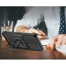 Чохол до мобільного телефона BeCover Military Tecno Spark Go 2023 (BF7) Black (709151) - мініатюра 4