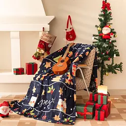 Плед флисовый Dushka Home Merry Christmas 8 21477 200х230 см - миниатюра 2