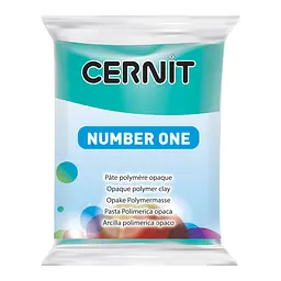 Полімерна глина Cernit Number One, 56 г., 676 бірюзовий, (CR-CE0900056676)