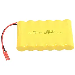 Акумулятор 7.2 V Вольт Ni-MH 2300 Mah, Роз'єм JST. батарея для іграшки машинок іграшок джипа на пульту машинки