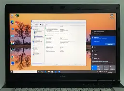 Ноутбук Fujitsu Celsius H710 / 15.6" FullHD / i7-2720QM / 8GB / 256GB SSD / NVIDIA Quadro 1000M, 2GB / Win10Pro / 3G / сканер відбитка - Б/в - мініатюра 10