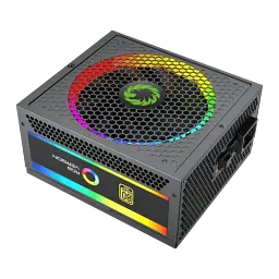 Блок живлення 1050 Вт, GameMax RGB1050 PRO, Black, модульний, 80+ Gold, Active PFC, 14 см з RGB підсвічуванням - мініатюра 2