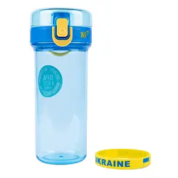 Пляшка для води YES Ukraine 430мл (707854) - мініатюра 7