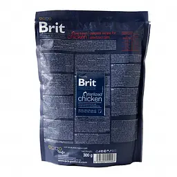 Сухий корм для стерилізованих котів Brit Premium by Nature Cat Sterilised 300 г (курка) - мініатюра 7