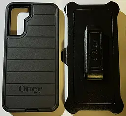 Чохол протиударний із кліпсою-підставкою OtterBox Defender Series Pro для Samsung Galaxy S21 Plus (6.7") Black - мініатюра 4