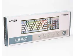 Клавіатура A4Tech Fstyler FS100 FS Switch Icy Blue - мініатюра 9