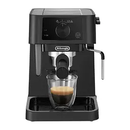 Ріжкова кавоварка еспресо DeLonghi EC 235 BK - мініатюра 2