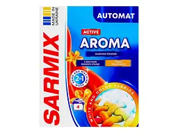 Пральний порошок SARMIX 300 г савт/руч Active Aroma