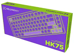 Клавіатура HATOR Hellyberry HK75 White-Violet (HK75) - мініатюра 9