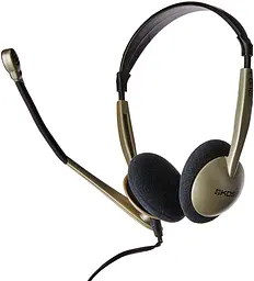 Гарнітура комп'ютерна стерео On-Ear CS100i, 3.5 мм, Uni Mic, 2.4м, кремовий Koss teh0013202 - мініатюра 4