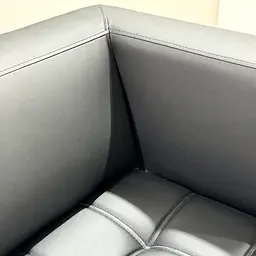 Диван Richman Спейс комплектація Подвійний на дерев'яних ніжках Венге оббивка Роккі 100 - мініатюра 4