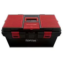 Ящик для інструментів пластиковий 4 секції 556x278x270 TOPTUL TBAE0401