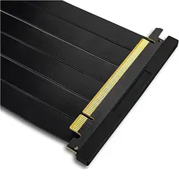 Райзер PCCooler Vertical GPU RISER CABLE PCI-E BK 4.0 185мм PCI-E4.0X16 Чорний RC185 BK 4.0 - мініатюра 3