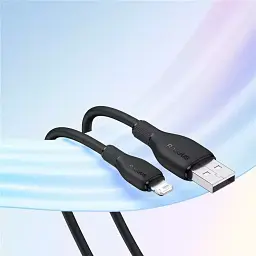 Кабель Baseus Pudding Series Fast Charging Cable USB to Lightning 2.4A 2m P10355700111-01 Black - мініатюра 4