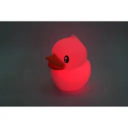 Нічник XPRO LED Каченя акумуляторне силіконове 7 кольорів підсвічування 11x11x13 см (42622-RD-29_224) - мініатюра 9