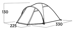 Намет чотиримісний Easy Camp Setesdal 4 (120478) - мініатюра 6