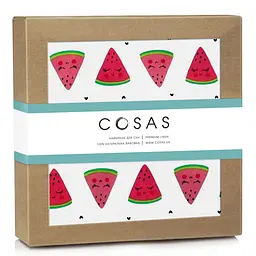 Пелюшка багаторазова Cosas непромокаюча Watermelon 70х120 см, червона
