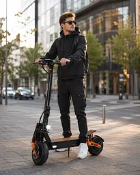 Електросамокат Kugoo Kirin G2 PRO 21 Ач, 1500 Вт / Електросамокат Kugoo 1500 Вт - мініатюра 2