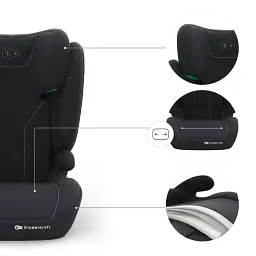 Автокрісло Kinderkraft i-Spark 2 Plus i-Size Black (KCISPA02BLKPL00) - мініатюра 4