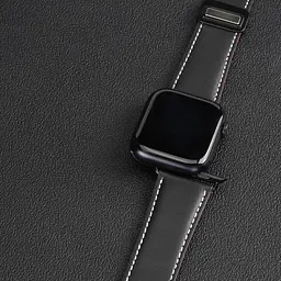 Ремінець Dux Ducis Genuine Leather для Apple Watch 38/40/41/42mm(ser.10) Black - мініатюра 3