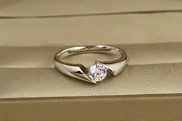 Кільце Xuping Jewelry Дзен р 18 сріблясте