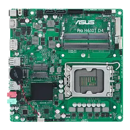 Материнська плата Asus H610T Pro D4-CSM LGA 1700 (PRO H610T D4-CSM) - мініатюра 1