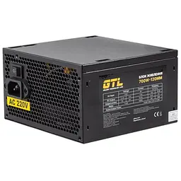 Блок живлення GTL 700W Gaming Star 80 Plus 80+ (GTLGS700BK) Black