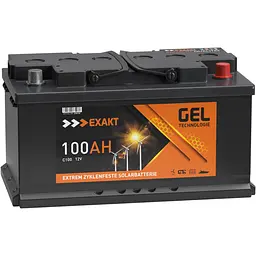 Акумулятор гелевий EXAKT C100 Solar Batterie 100Аh/12V GEL