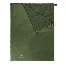 Спальний мішок Naturehike LW180 Mini NH21MSD04, правий, XL, темно-зелений - мініатюра 3