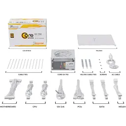 Блок живлення SeaSonic Core GX 750W ATX 3.1 White (CORE GX-750-ATX31-WHITE) [176621] - мініатюра 9